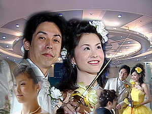 新婦メイクシーン