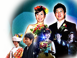 新婦メイクシーン